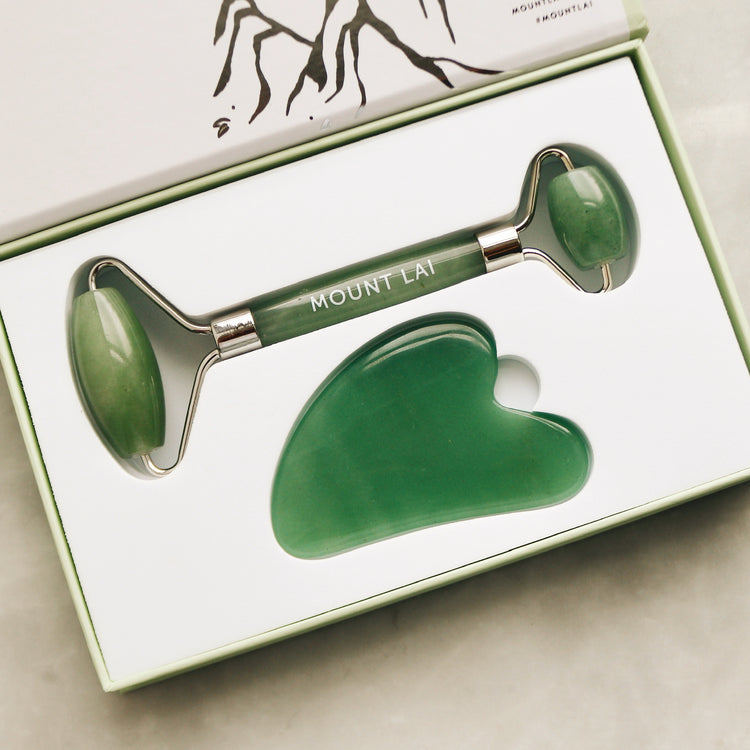 Facial Spa Set in Jade