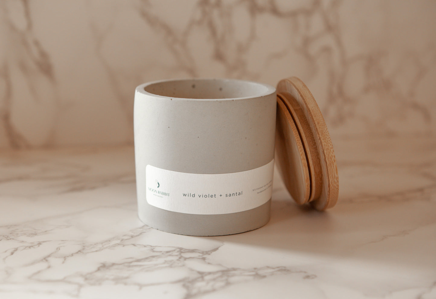 Wild Violet + Santal Candle