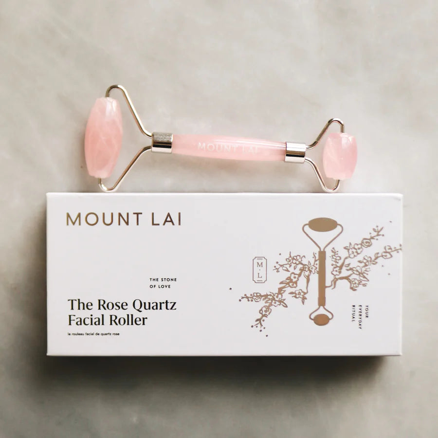 The Rose Quartz Facial Roller