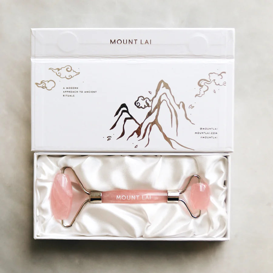 The Rose Quartz Facial Roller