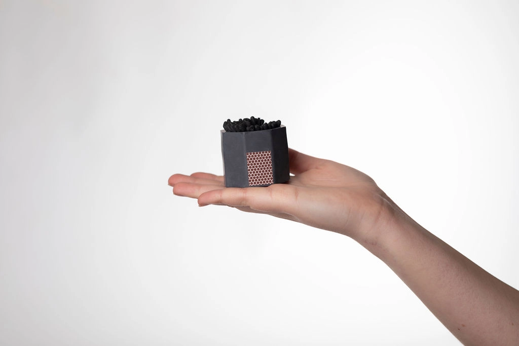 Concrete Match Holder
