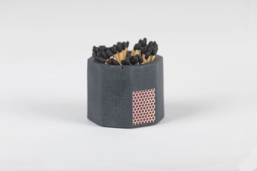 Concrete Match Holder