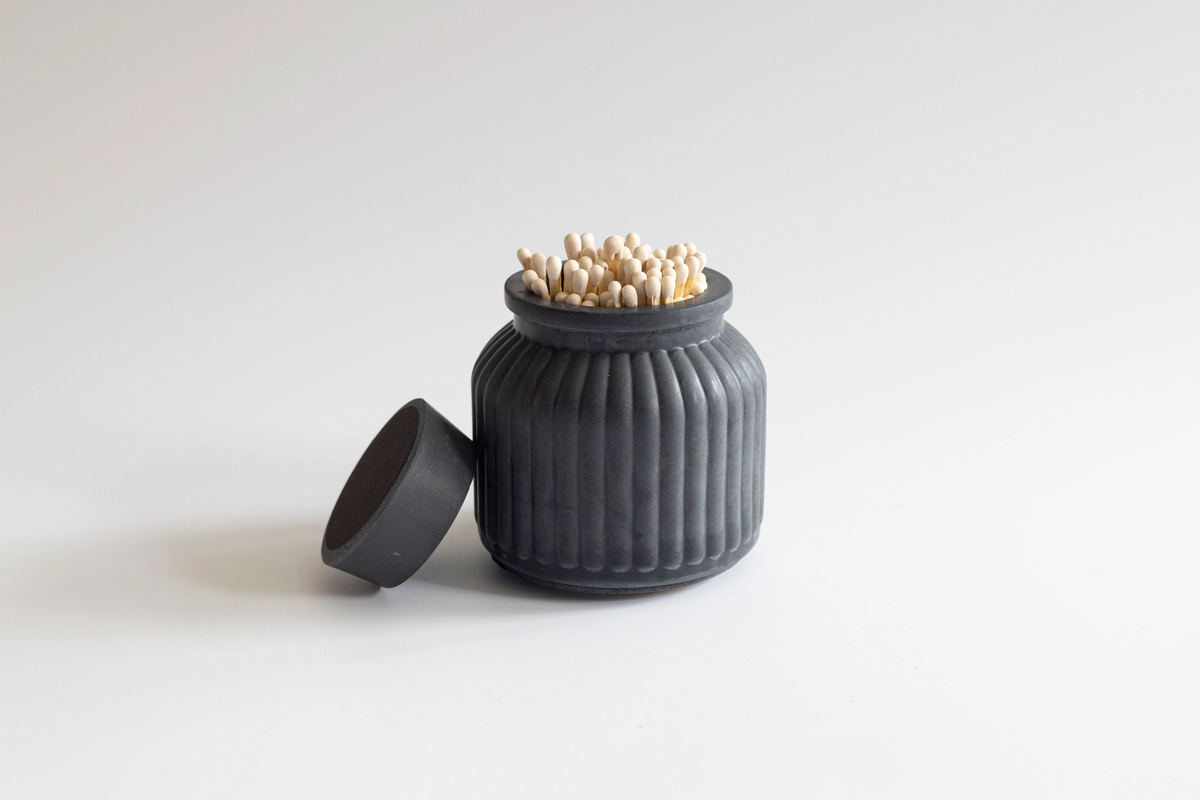 Concrete Match Holder