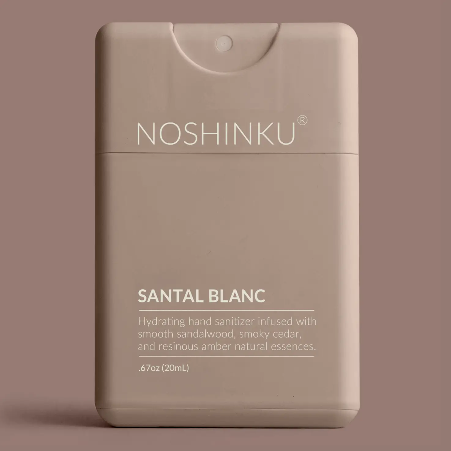 Santal Blanc Hydrating Pocket Hand Sanitizer