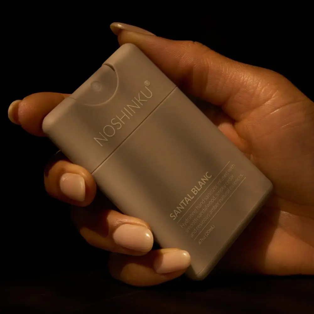Santal Blanc Hydrating Pocket Hand Sanitizer