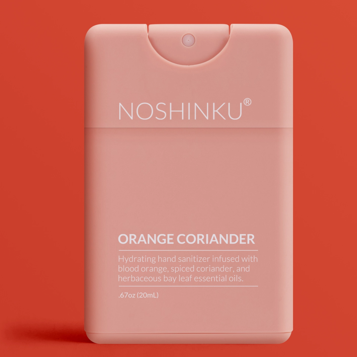 Refillable Orange Coriander Moisturizing Hand Sanitizer