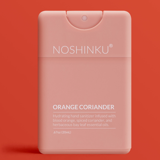 Refillable Orange Coriander Moisturizing Hand Sanitizer