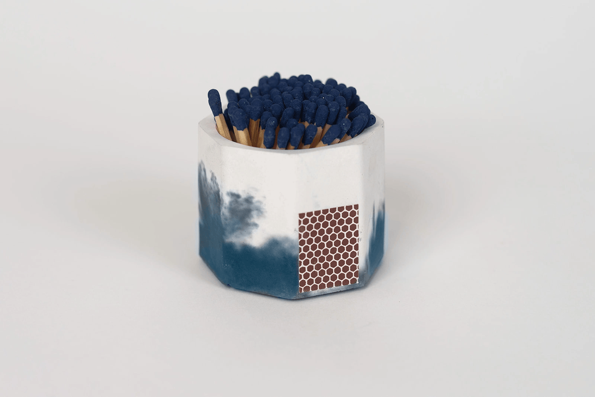 Concrete Match Holder